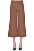 Cropped cotton trousers Alysi