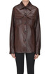 Leather shirt jacket Dries Van Noten