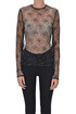 Embroidered tulle blouse MSGM