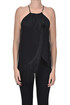 Fringed crepè top Simona Corsellini