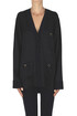 Giacca camicia in satin Forte_Forte