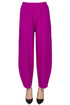 Pantaloni in panno di lana Cristina Bonfanti
