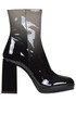 Gradient effet patent leather ankle boots Steve Madden