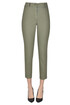 Cotton and lyocell chino trousers Peserico