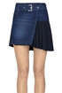 Minigonna in denim Dondup