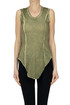 Asymmetric tank top Serienumerica