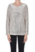 Sequined tulle top SHIRT C-ZERO