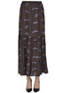 Printed cotton long skirt BSBEE