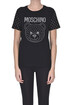 T-shirt con strass Moschino Couture