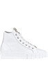 Grainy leather high-top sneakers Lemaré