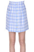 Checked print mini skirt Bellerose