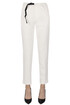 Marylin cotton trousers White Sand