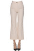 Cropped cotton trousers MSGM