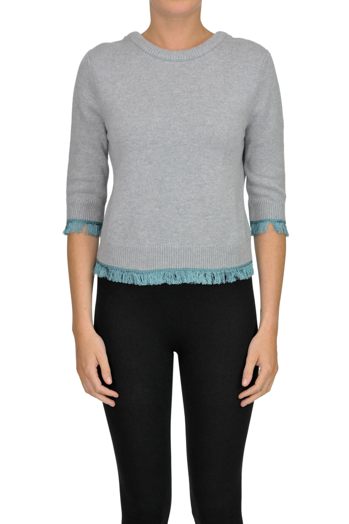 Chloé Cashmere Pullover In Grey