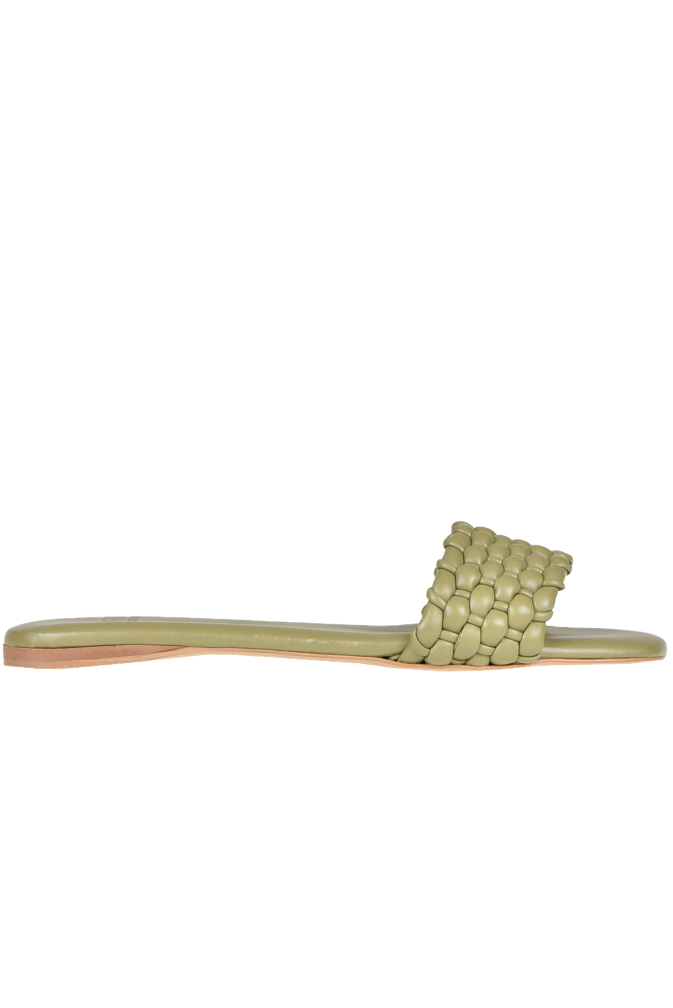 Pao Piano Zero Woven Leather Slides