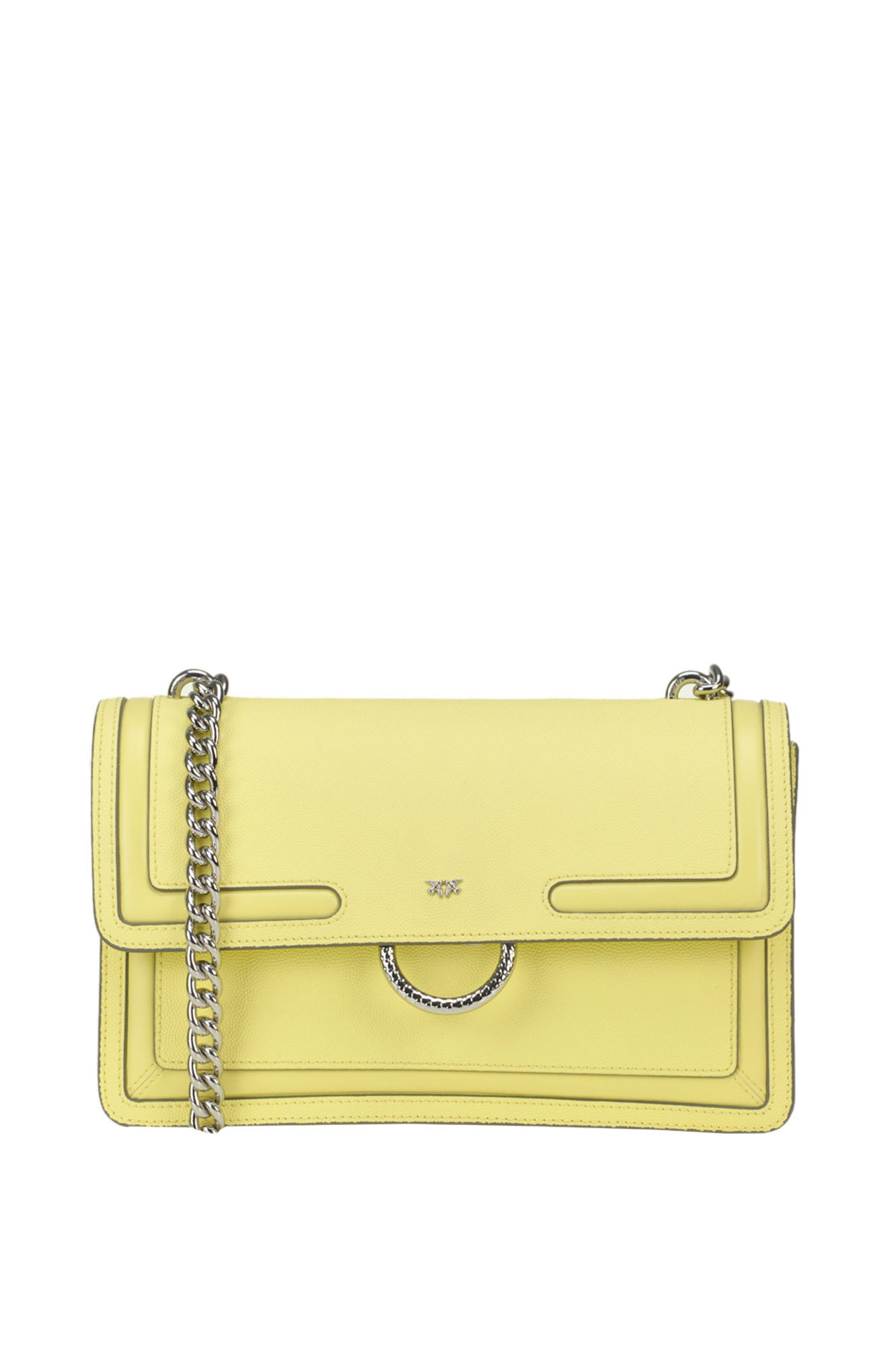 Pinko Love New Mini Bag In Yellow