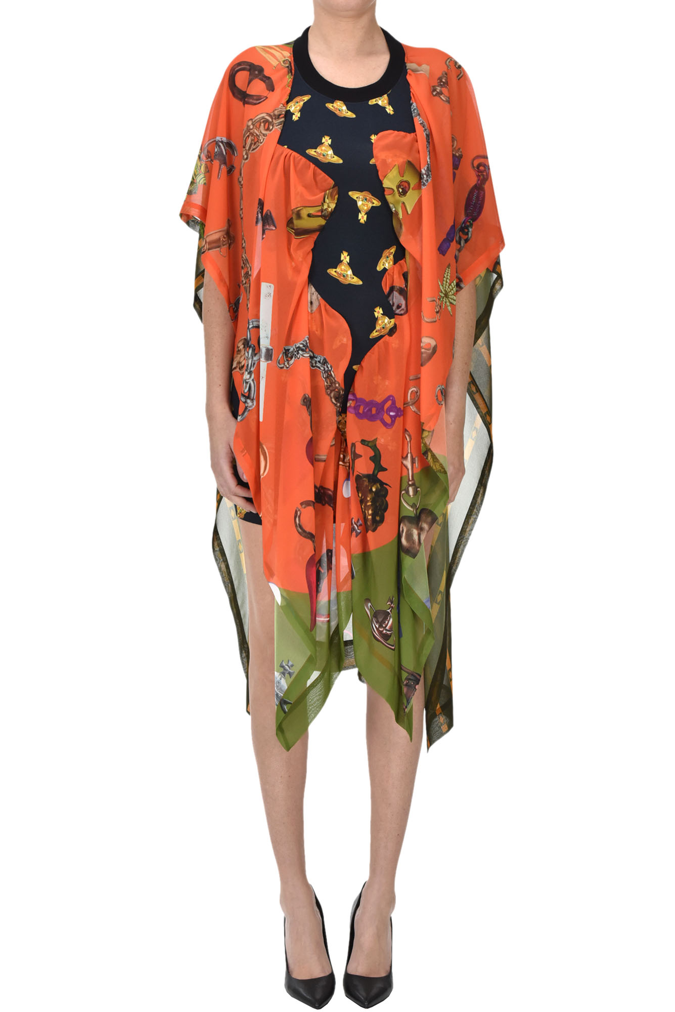 Vivienne Westwood Enrica Dress In Multicoloured