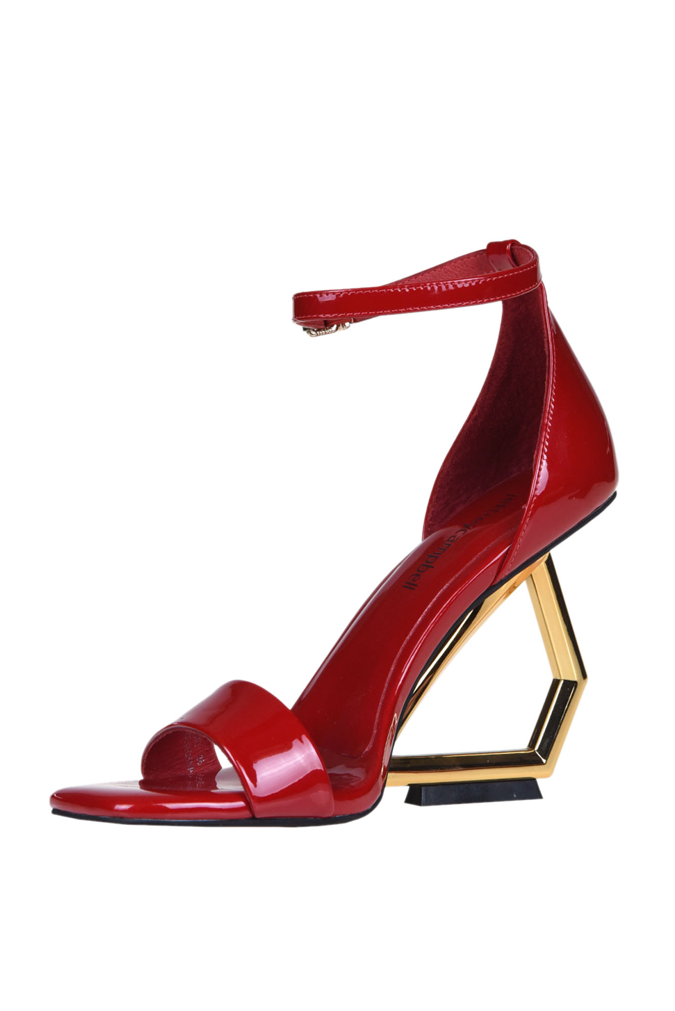 Shop Jeffrey Campbell Kalisto Sandals In Red