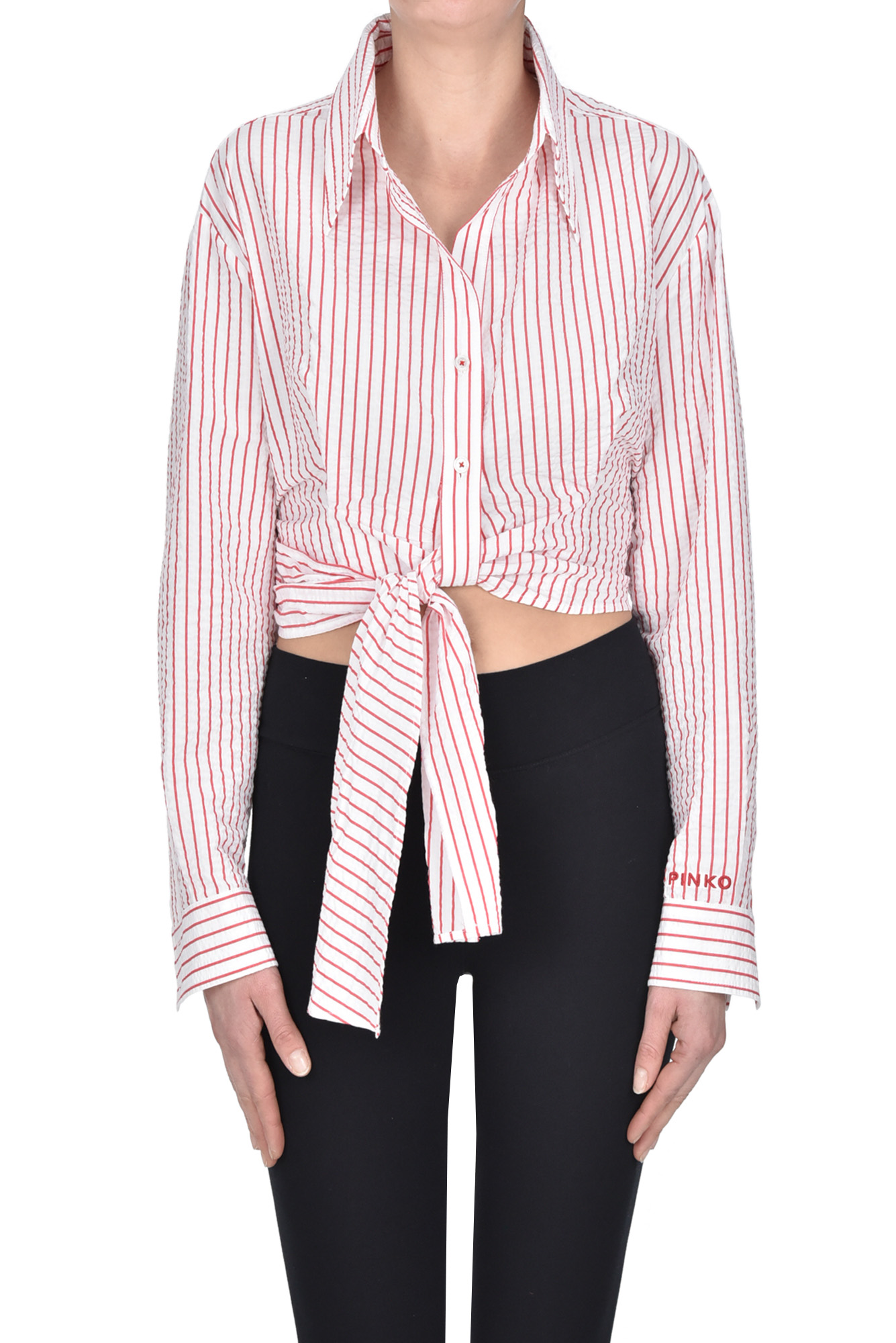 Camene cropped shirt