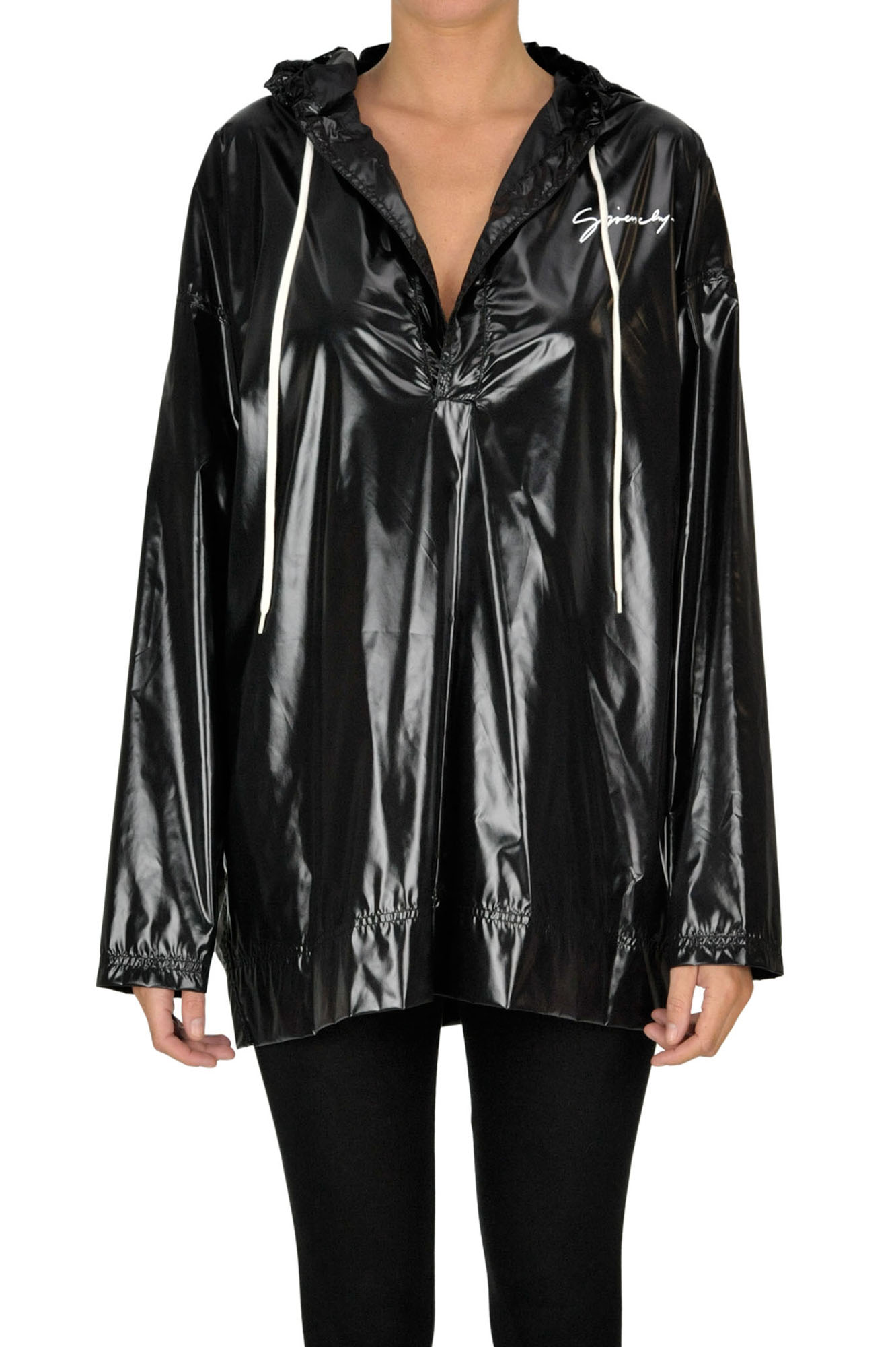 Givenchy Techno Fabric Jacket In Black
