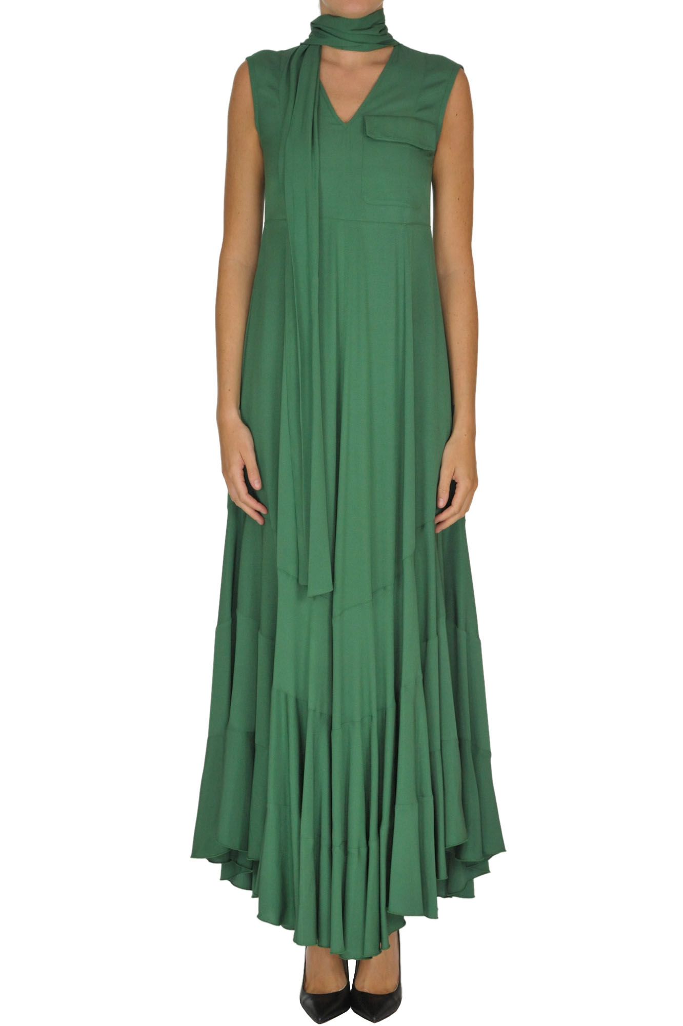 Golden Goose Deluxe Brand Viscose long dress - Buy online on Glamest ...