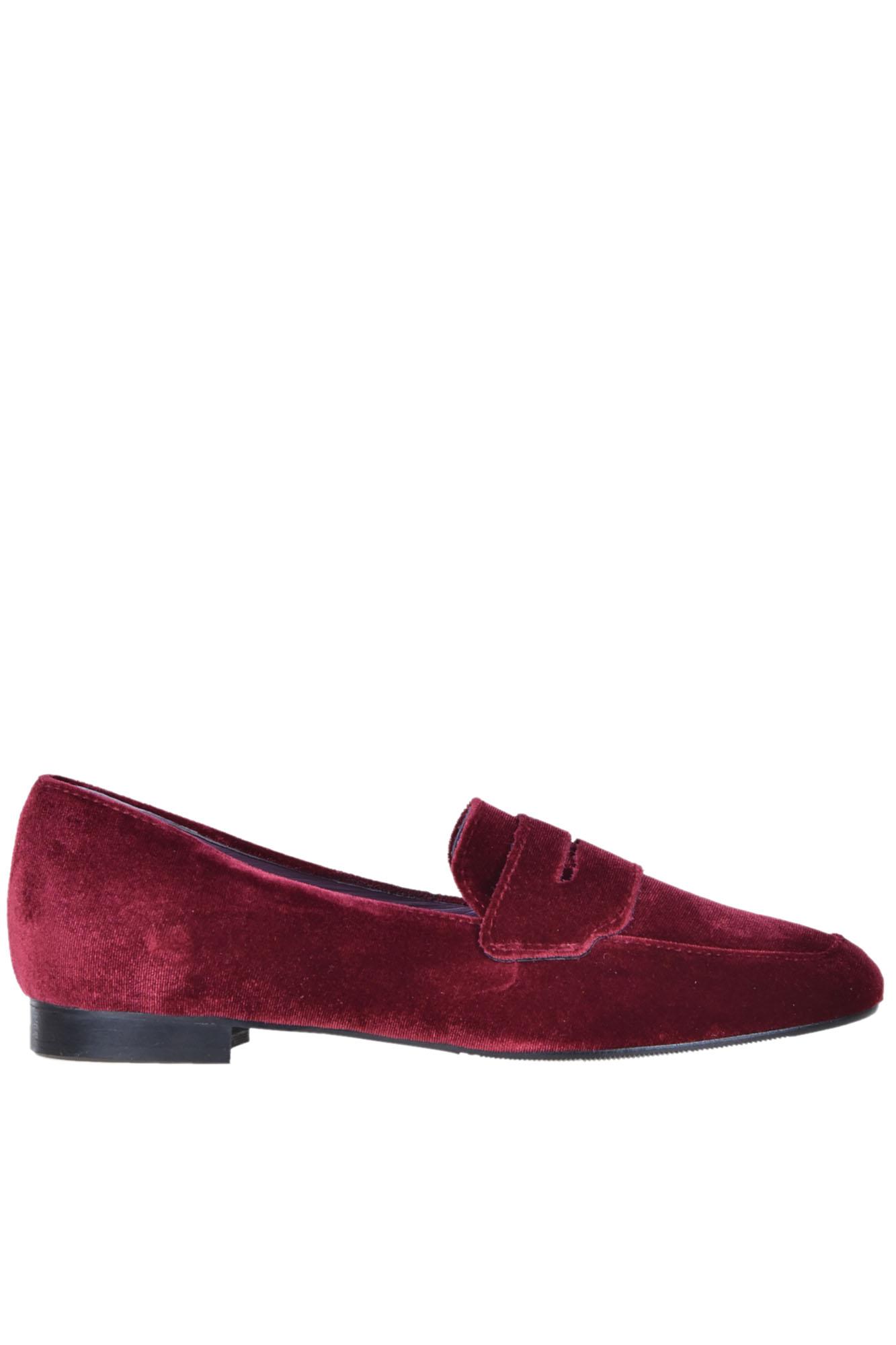 Velvet mocassins