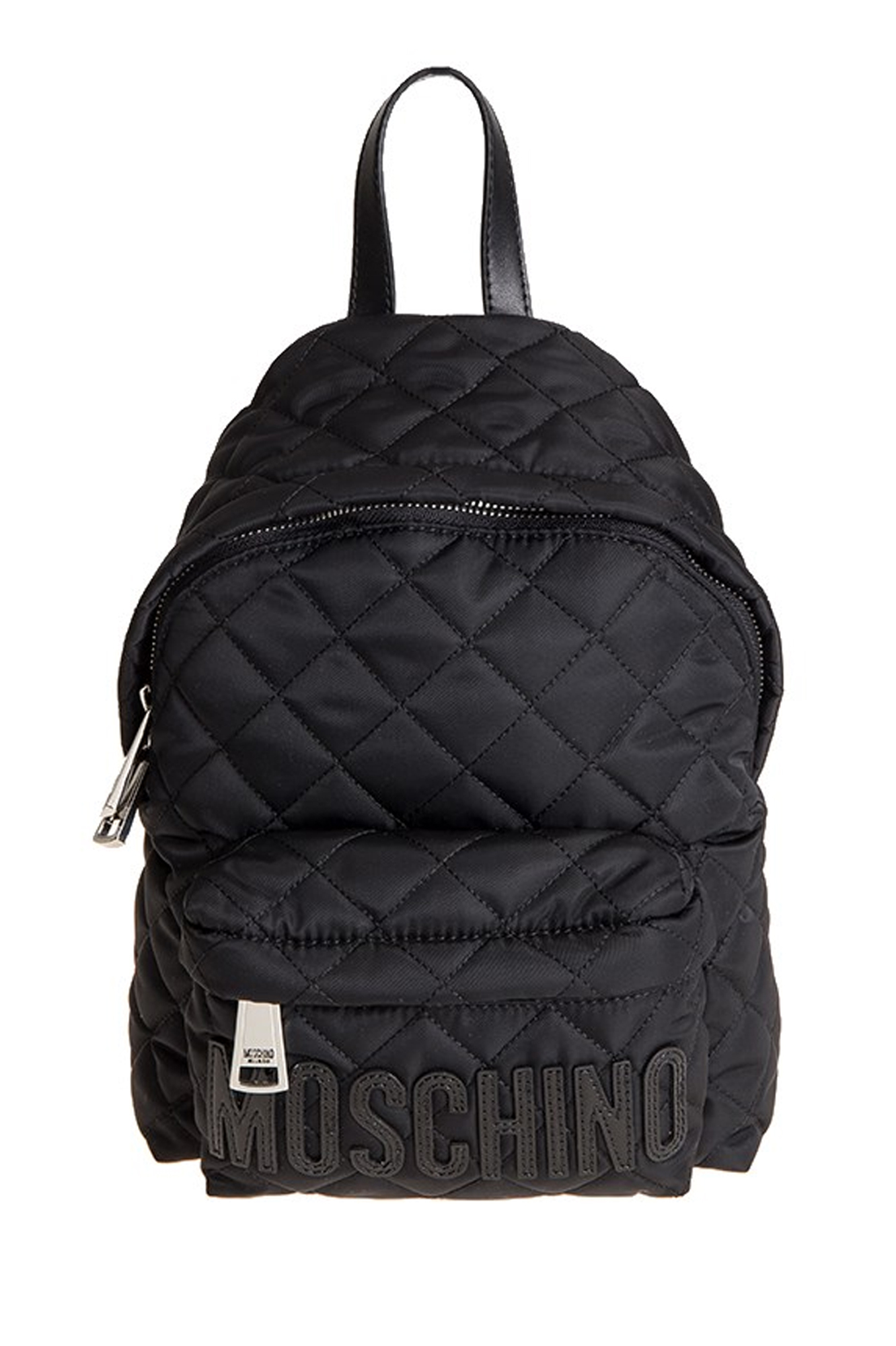 Quilted fabric backpack