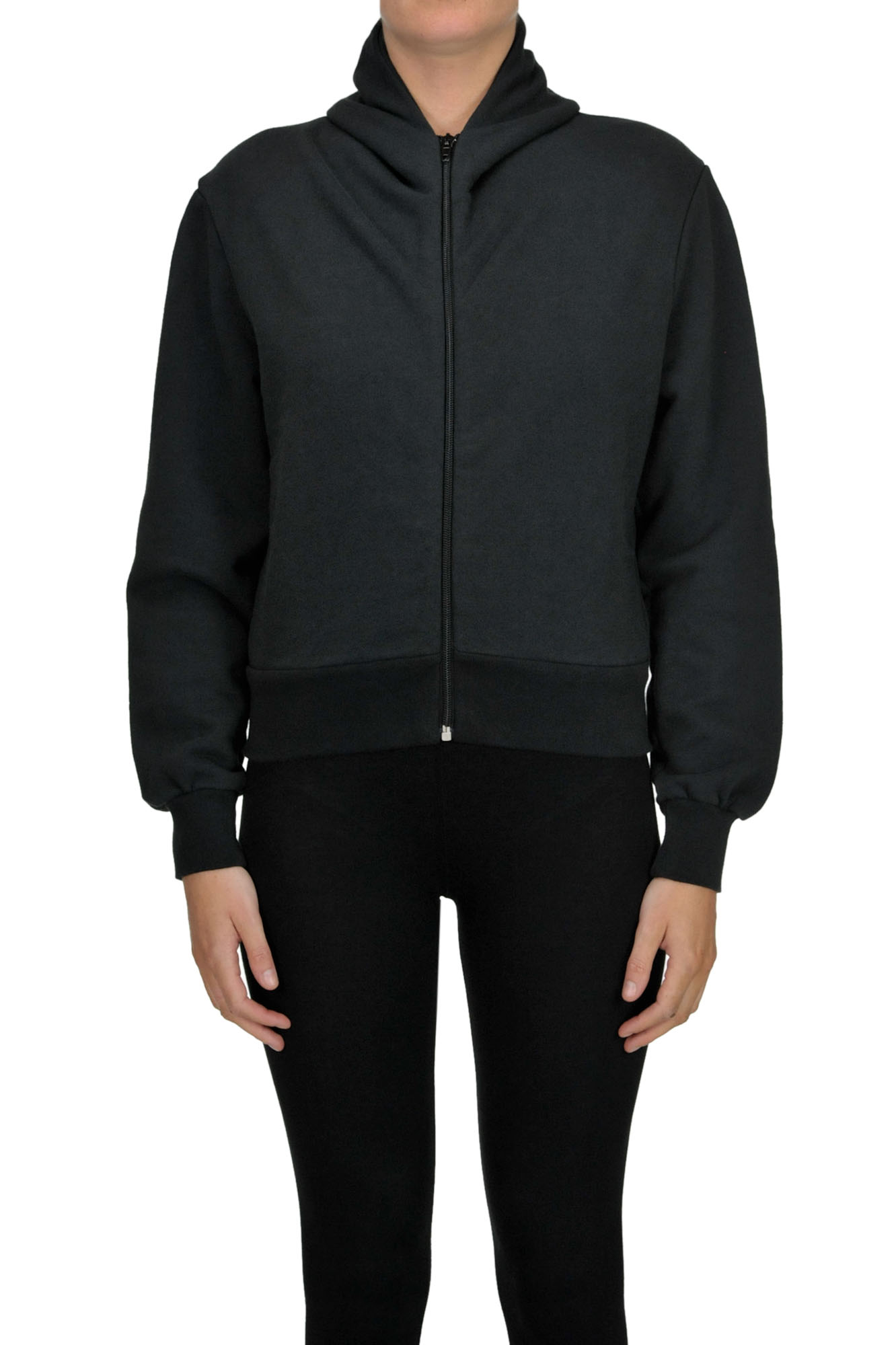 Vetements Zip-fastening Sweatshirt In Black