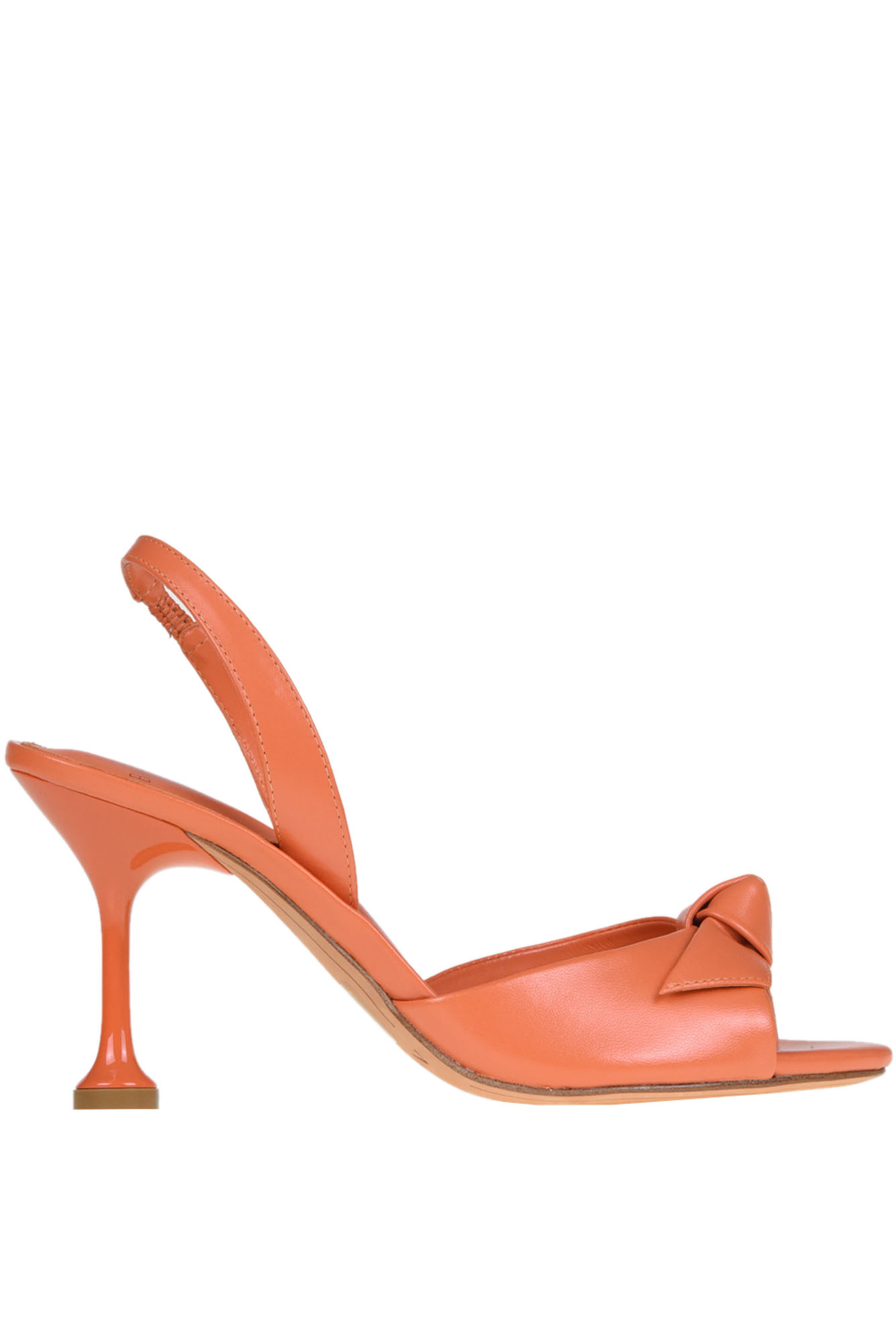 Alexandre Birman Clarita Easy Sandals In Orange
