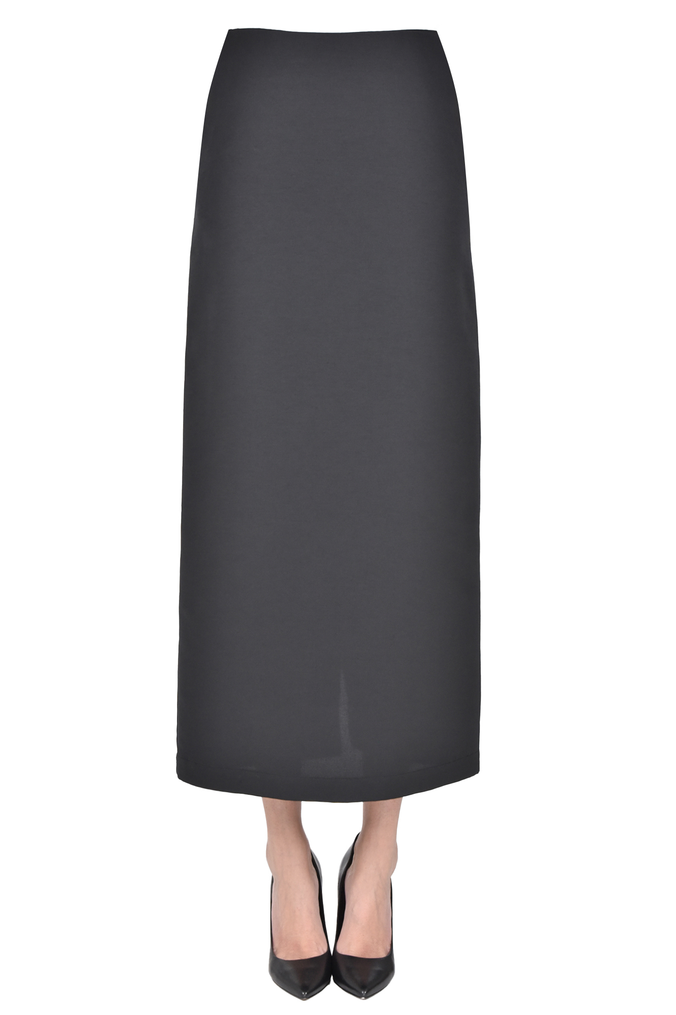 Co.go Pencil Skirt In Black