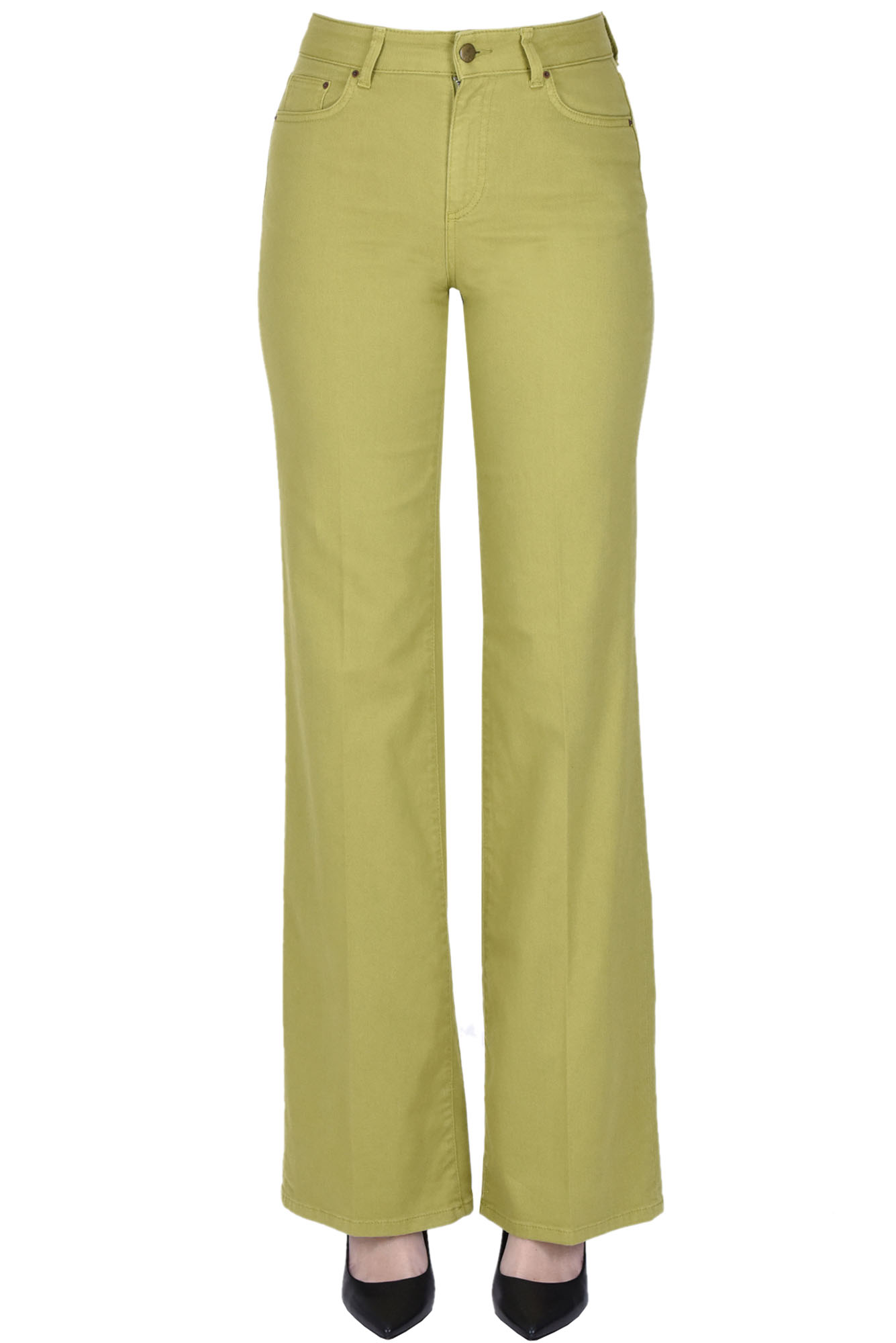 Shop Ps. Don't Forget Me Letizia Jeans In Lime