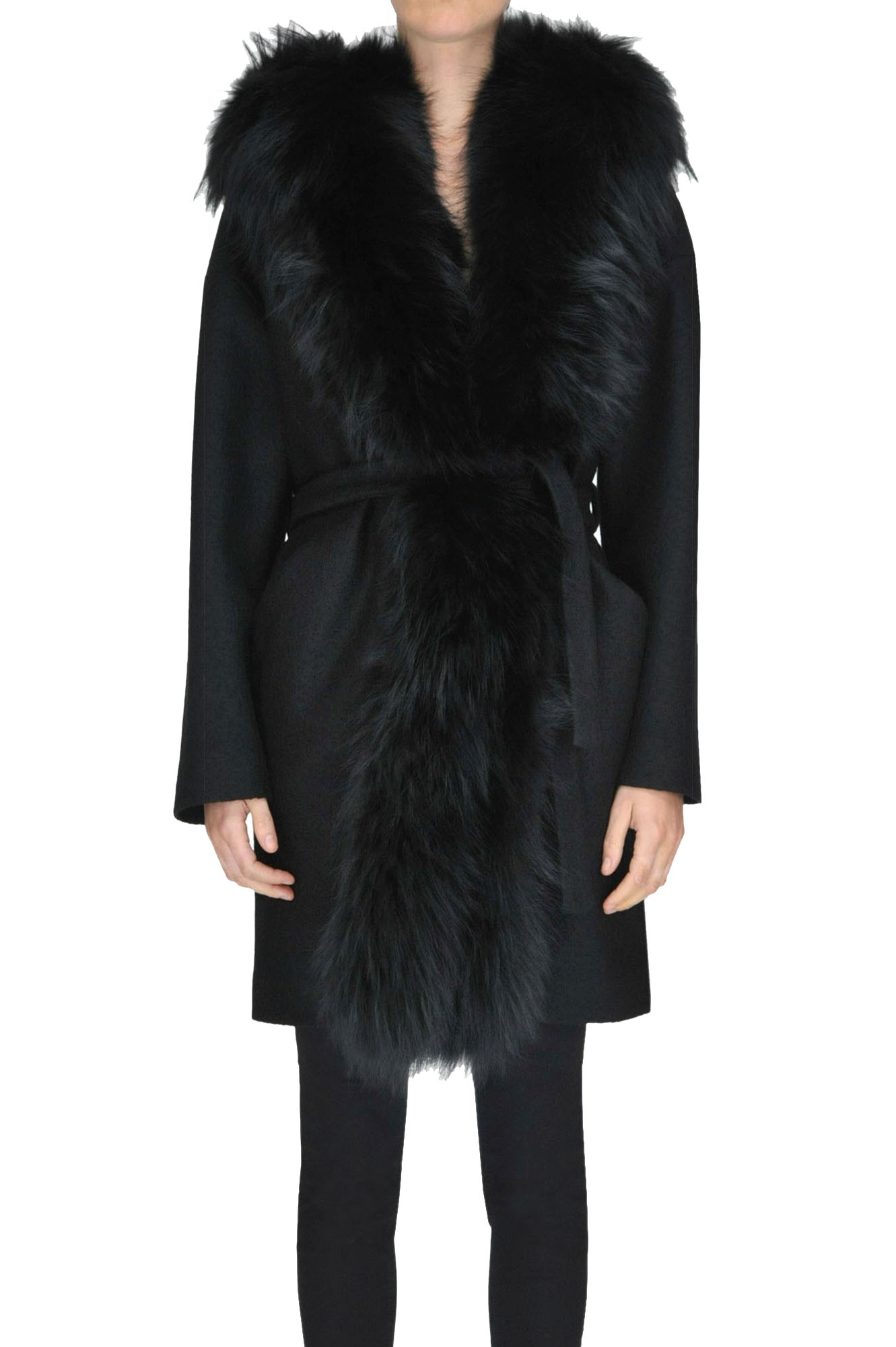 Ava Adore California Robe Coat In Black | ModeSens