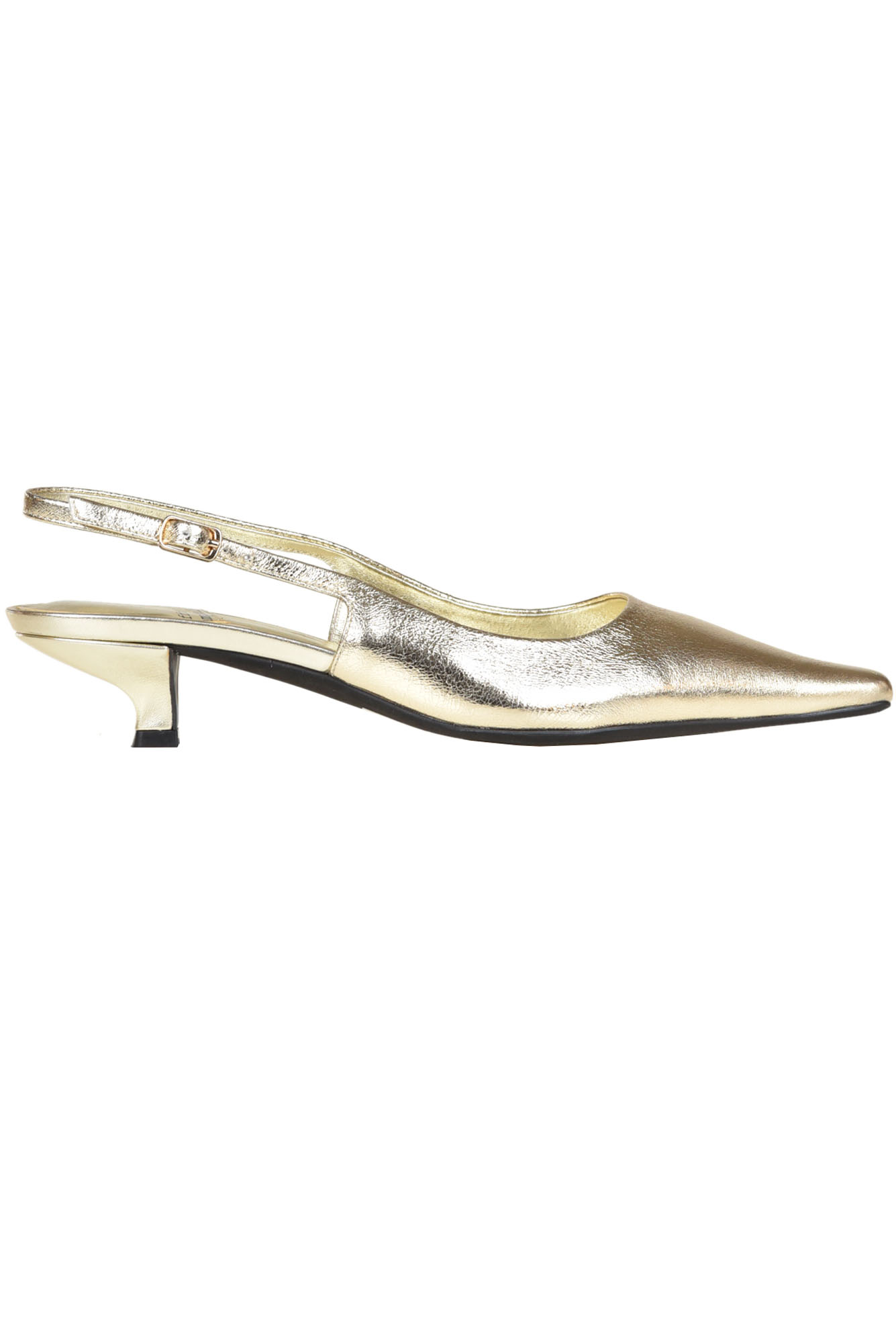 Jeffrey Campbell Alora Slingback Pumps In Gold