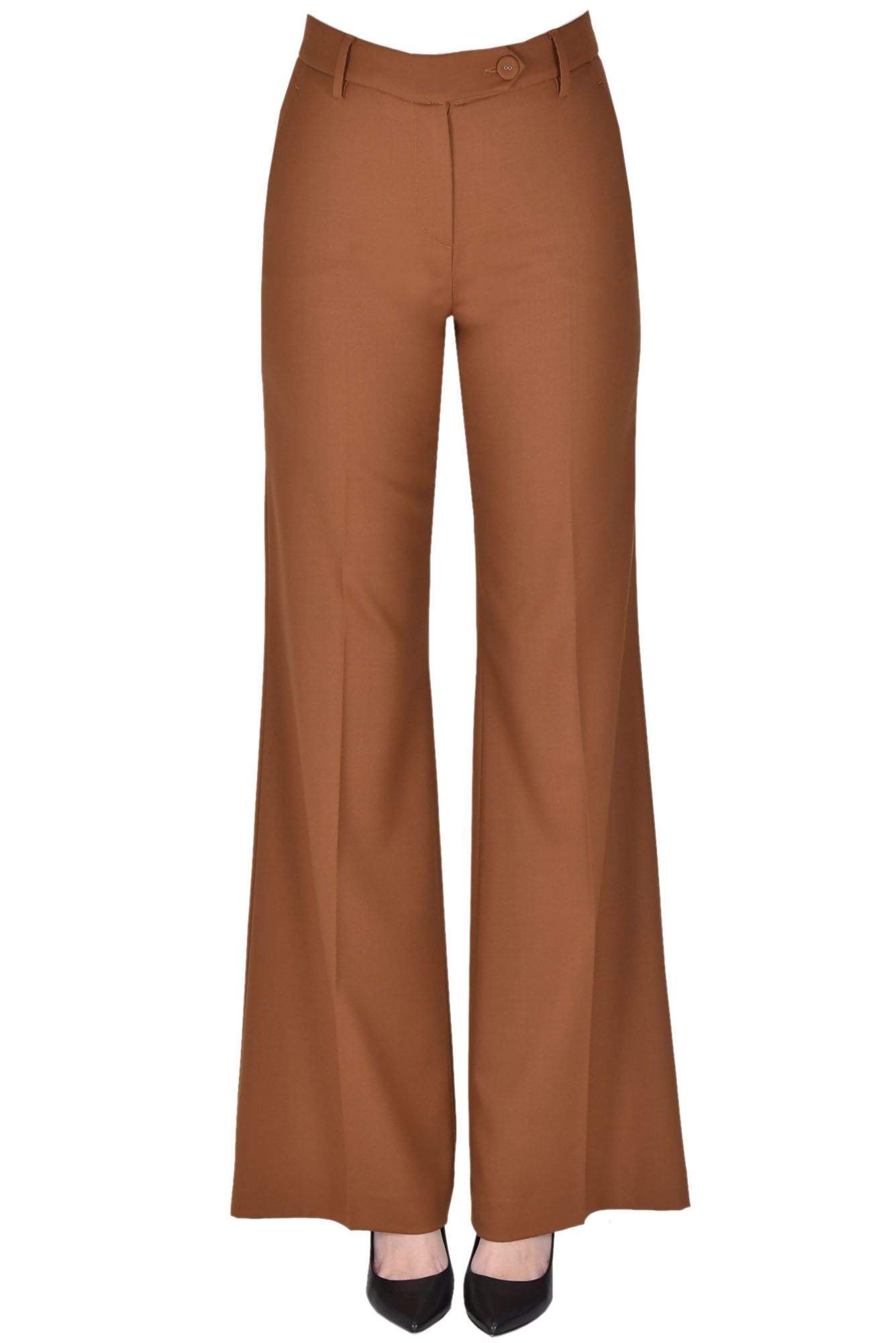 True Royal Bianca Trousers In Brown
